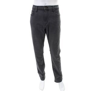 Paige Mens Cotton Straight Leg Denim Jeans Faded Black Size 36